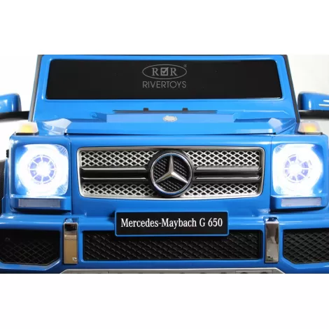 Детский электромобиль Mercedes-Maybach G650 Landaulet (M999MM) синий