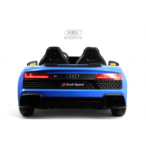 Детский электромобиль AUDI R8 (M333MM) синий