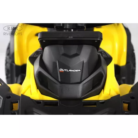 Детский электроквадроцикл BRP Can-Am Outlander (Y888YY) желтый