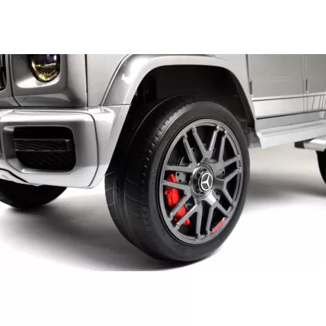 Детский электромобиль Mercedes-Benz G63 4WD (K999KK) серый глянец