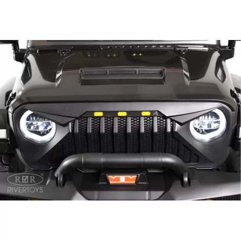 Детский электромобиль Jeep A222AA черный
