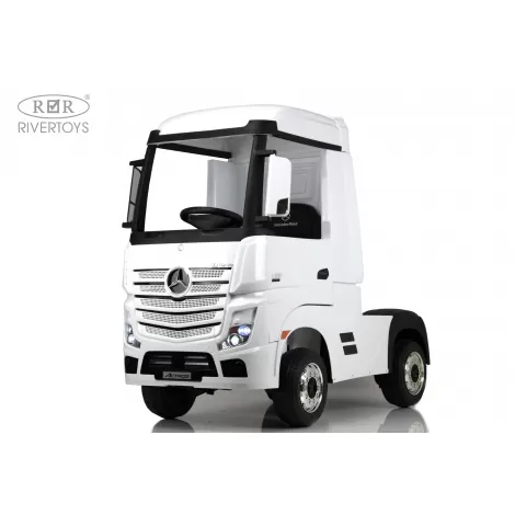 Детский электромобиль Mercedes-Benz Actros 4WD (HL358) белый