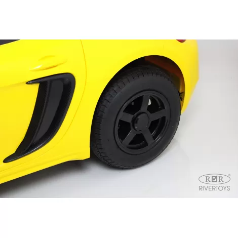 Детский электромобиль Т911ТТ желтый глянец