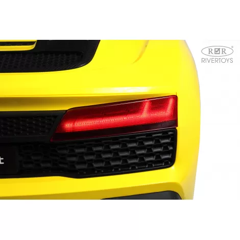 Детский электромобиль AUDI R8 (M333MM) желтый