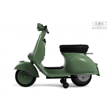 Детский электроскутер VESPA (M888MM) зеленый