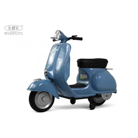 Детский электроскутер VESPA (M888MM) синий