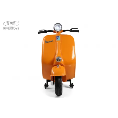 Детский электроскутер VESPA (M888MM) оранжевый