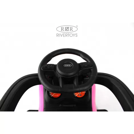 Детский толокар Z005ZZ-A розовый