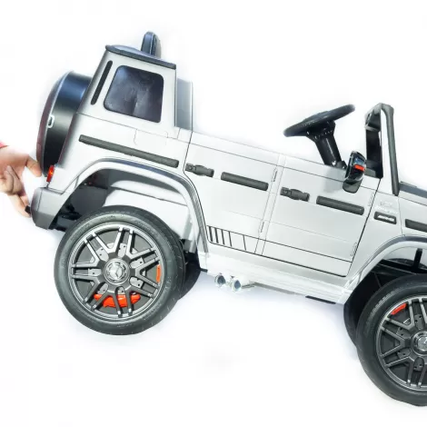 Джип Mercedes Benz G 63 Big BBH-0003 Серебряный глянец