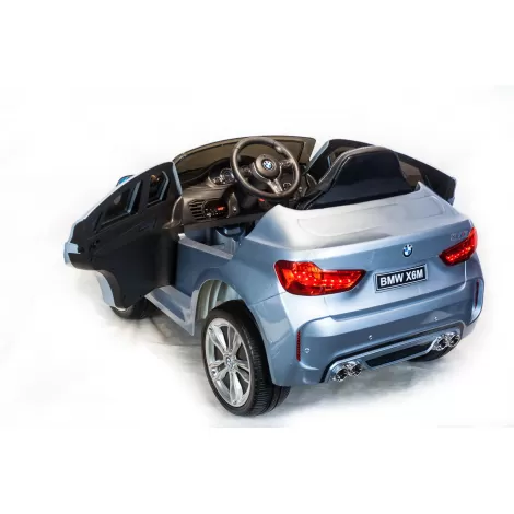Джип BMW X6M mini Серебро глянец