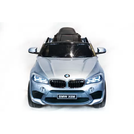 Джип BMW X6M mini Серебро глянец