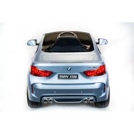 Джип BMW X6M mini Серебро глянец