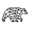Деревянный декор настенный, панно, сборная модель EWA Design Медведь