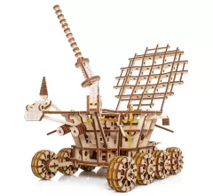 Деревянный конструктор, сборная модель EWA Робот Луноход