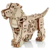 Конструктор деревянный 3D EWA Механическая собака Puppy