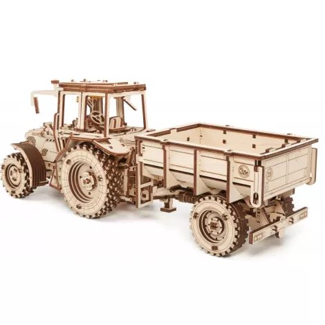 Сборная модель деревянная 3D EWA Прицеп к трактору БЕЛАРУС 82/2022