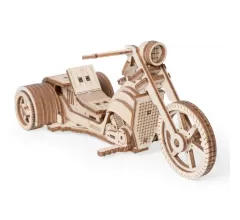 Деревянный конструктор, сборная модель Lemmo Трицикл "Фотон"
