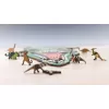 Деревянный пазл EWA Динозавр T-REX, S 28x17 см, головоломка