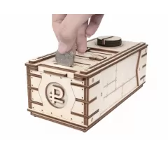 Конструктор 3D деревянный Lemmo Копилка-сейф