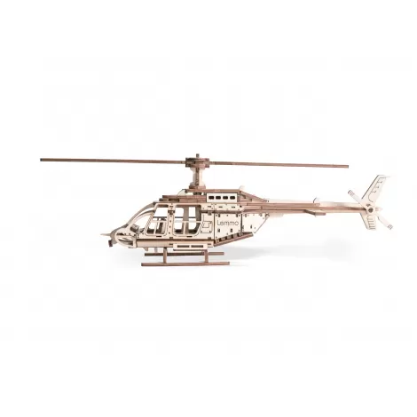 Сборная модель из дерева Lemmo Вертолет "Эдисон"