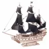 Сборная модель из дерева Lemmo Пиратский корабль "Черное Сердце"