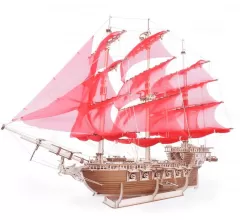 Сборная модель из дерева Lemmo Корабль Пегас
