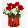 Сборная ваза для цветов с колбами EWA "Поздравляю"