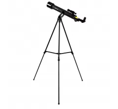 Praktica Телескоп Junior 50/600AZ, линза Барлоу, лунный фильтр, стальная тренога, черный