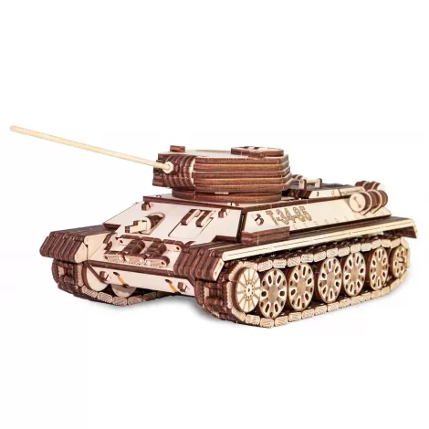 Сборная модель из дерева EWA Танк Т-34-85 механический