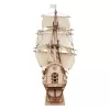 Сборная модель из дерева Lemmo Корабль Утренняя Звезда 2 (светлые паруса)