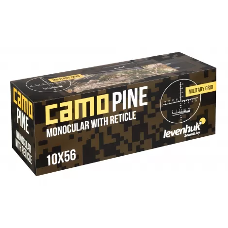 Монокуляр камуфляжный Levenhuk Camo Pine 10x56 с сеткой