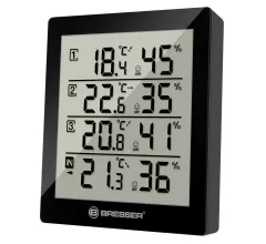 Метеостанция Bresser Temeo Hygro Quadro, белая