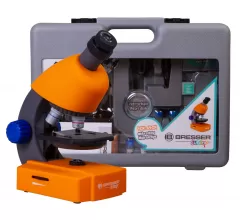 Микроскоп Bresser Junior 40–640x с набором для опытов, в кейсе