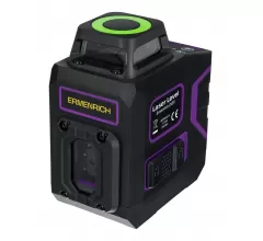 Лазерный уровень Ermenrich PLUS LN30, фиолетовый